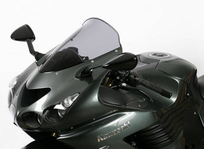 Szyba motocyklowa MRA KAWASAKI ZZR 1400, ZXT40A/ZXT40C/ZXT40E/ZX14, 2006-, forma S, przyciemniana