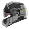 Kask motocyklowy SCHUBERTH C5 ECE GLOBE GREY szary czarny żółty fluo