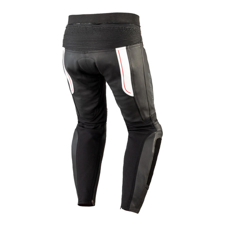 Jeansy motocyklowe OZONE VOLT czarne białe
