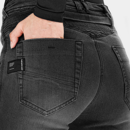 Spodnie jeans damskie SHIMA ZENITH LADY BLACK czarny