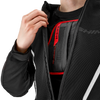 Kurtka motocyklowa tekstylna miejska Shima MESH PRO 2.0 czarny/biały