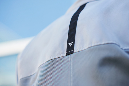 Kurtka motocyklowa tekstylna miejska Shima OPENAIR szary