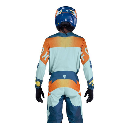 Bluza motocyklowa cross FOX 360 TINE TWILIGHT niebieski pomarańczowy
