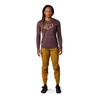 Koszulka na rower damska FOX LADY RANGER TRU DRI DARK MAROON bordowy