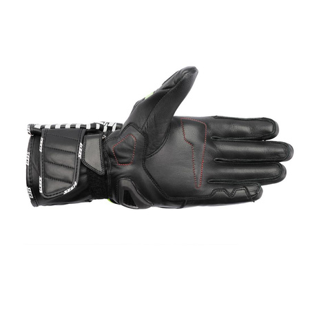 Rękawice motocyklowe damskie SECA MERCURY IV LADY FLUO/BLACK czarny żółty fluo