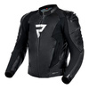 Kurtka motocyklowa skórzana Rebelhorn VELOCE czarny-biały