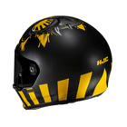 Kask motocyklowy HJC V10 Crania żółty/czarny