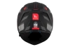 Kask motocyklowy MT ATOM 2 SV BAST BLACK/GREY czarny szary czerwony