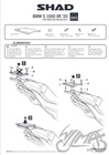 Stelaż kufra tylnego SHAD do BMW S1000XR