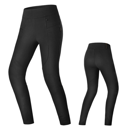 Jeansy motocyklowe damskie Shima CRUZ 2.0 czarny