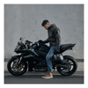 Jeansy motocyklowe Rebelhorn URBAN II niebieski