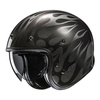 Kask motocyklowy otwarty HJC V31 FIRO BLACK czarny