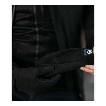 Rękawice motocyklowe KNOX WINDPROOF BLACK czarny