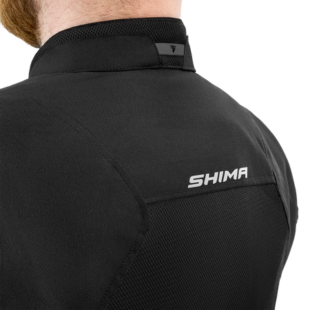 Kurtka motocyklowa tekstylna Shima RUSH 2.0 VENT czarny
