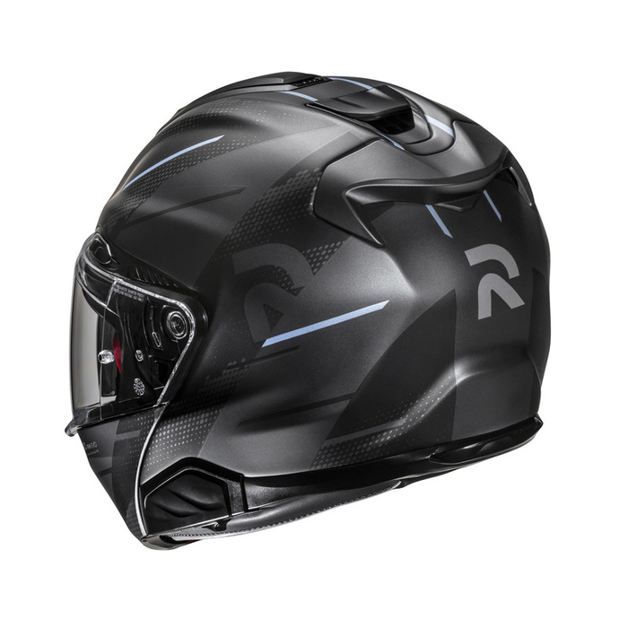 Kask motocyklowy szczękowy HJC RPHA 91 Blat czarny