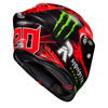 Kask motocyklowy integralny sportowy HJC RPHA 1 Quartararo czarny/czerwony