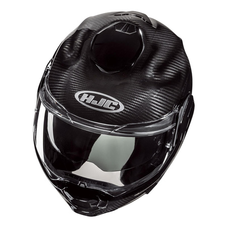 Kask motocyklowy HJC F100 Carbon Solid czarny