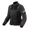 Kurtka motocyklowa tekstylna damska REVIT TORNADO 4 LADY H2O BLACK/ANTHRACITE czarny szary