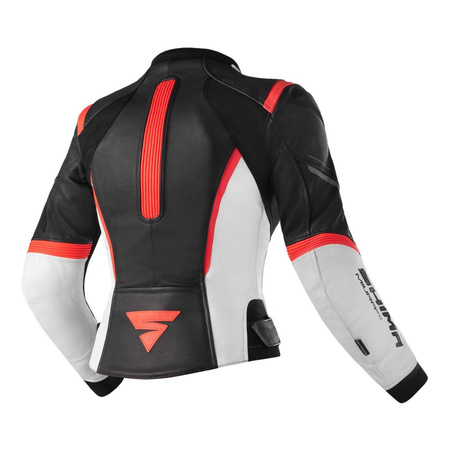 Damska kurtka motocyklowa skórzana sportowa Shima MIURA 2.0 czerwony