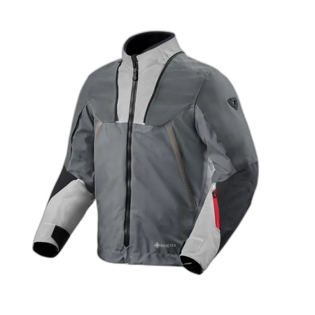 Kurtka motocyklowa REVIT STRATUM GTX GREY/ANTHRACITE szary czarny czerwony