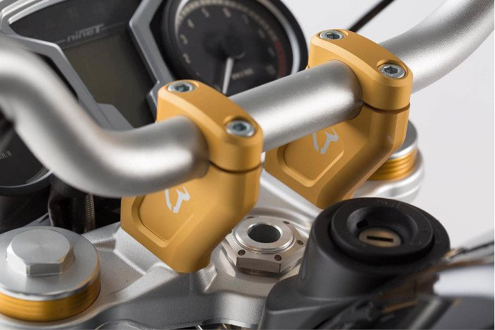 Zestaw podwyższający kierownicę SW-MOTECH Bmw R Ninet Podwyższenie 20mm