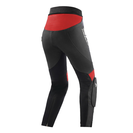 Kombinezon motocyklowy dwuczęściowy damski SHIMA MIURA 2.0 BLACK/RED czarny czerwony biały
