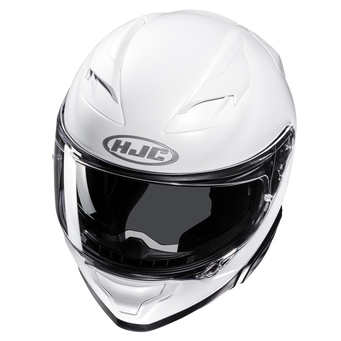 Kask motocyklowy integralny HJC F71 perłowy biały