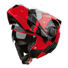 Kask motocyklowy AIROH SPECKTRE GROOVE RED GLOSS czerwony szary czarny