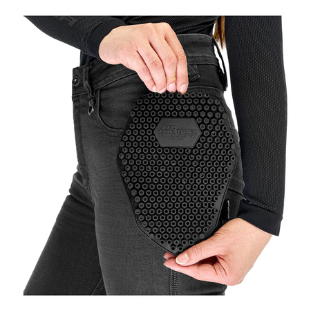 Spodnie jeans damskie SHIMA RIDGE LADY BLACK czarny