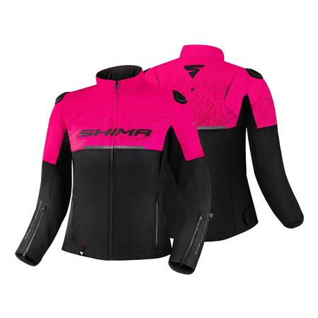 Damska kurtka motocyklowa tekstylna Shima DRIFT różowy