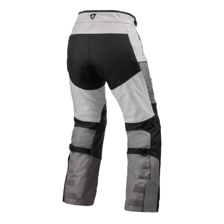 Spodnie motocyklowe tekstylne damskie REVIT SAND 5 H2O LADY SILVER/BLACK srebrny czarny