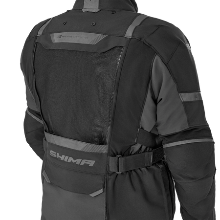 Kurtka motocyklowa tekstylna Shima HERO 2.0 czarny