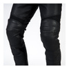 Jeansy motocyklowe OZONE RUSTY WAXED czarne