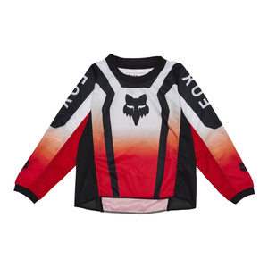 Bluza motocyklowa dziecięca FOX Kids 180 Lean Fluorescent Red