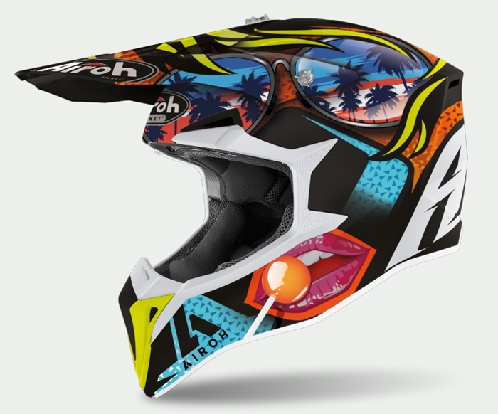 Kask motocyklowy AIROH Wraap Lollipop