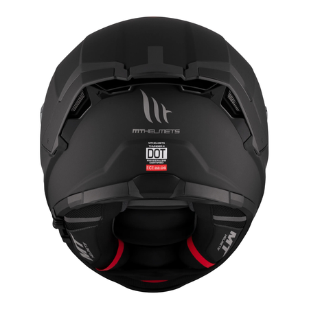 Kask motocyklowy MT THUNDER 4 SV SOLID MATT BLACK czarny mat