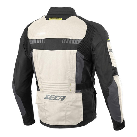 Kurtka motocyklowa SECA X-TOUR GRAY czarny szary