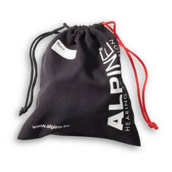 Pokrowiec na stopery motocyklowe ALPINE PROTECT&GO czarny czerwony biały