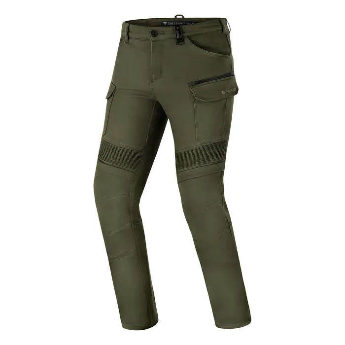 Jeansy motocyklowe Shima GIRO 3.0 khaki