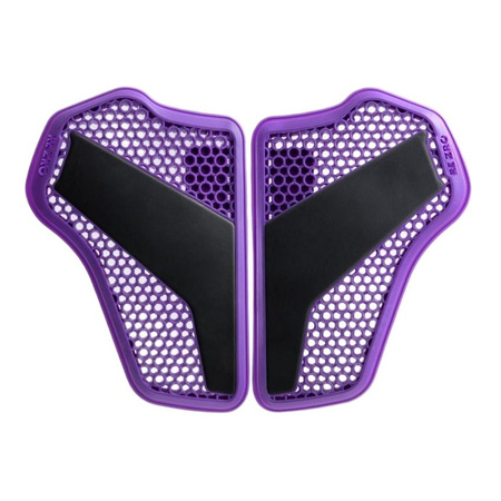 Protektor motocyklowy wymienny klatki piersiowej REZRO MK1-DCP2B LVL 2 PURPLE 2 SZTUKI