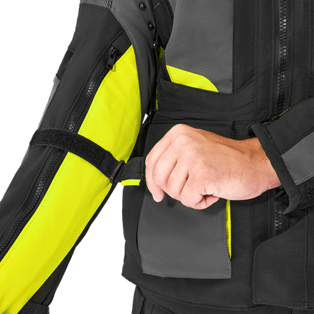 Kurtka motocyklowa tekstylna miejska Shima HERO 2.0 fluo