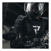Kurtka motocyklowa skórzana sportowa/miejska Rebelhorn VELOCE czarny-biały