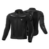 Kurtka motocyklowa skórzana Shima PISTON czarny
