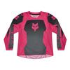 Bluza motocyklowa cross dziecięca FOX JUNIOR GIRLS 180 SHIELD BLACK/PINK czarny różowy