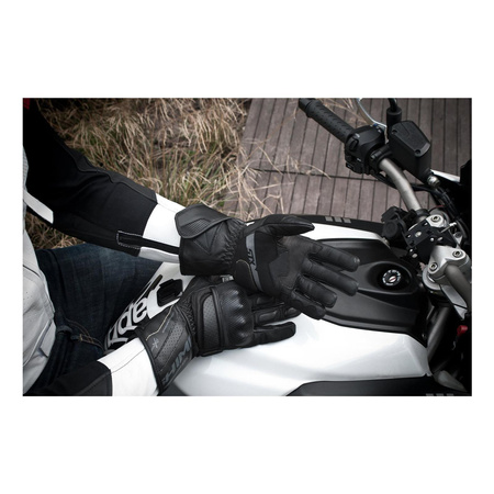 Rękawice motocyklowe miejskie/turystyczne Shima STX czarny