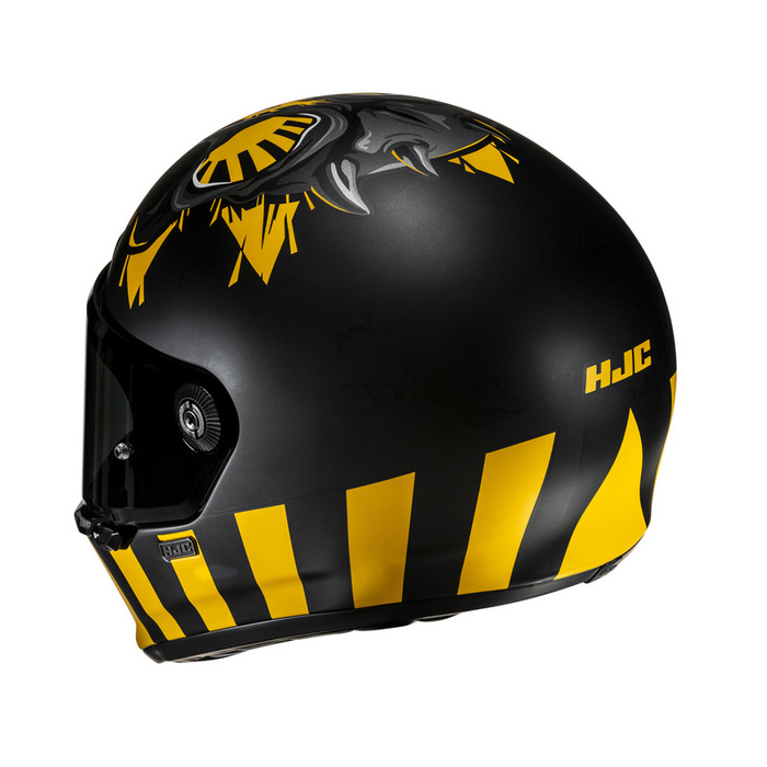 Kask motocyklowy HJC V10 Crania żółty/czarny