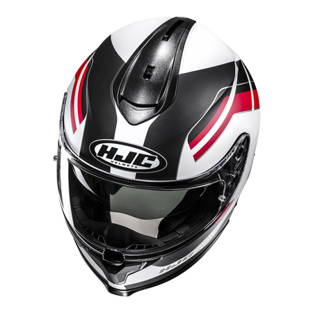 Kask motocyklowy integralny HJC C70N Belis czarny/biały