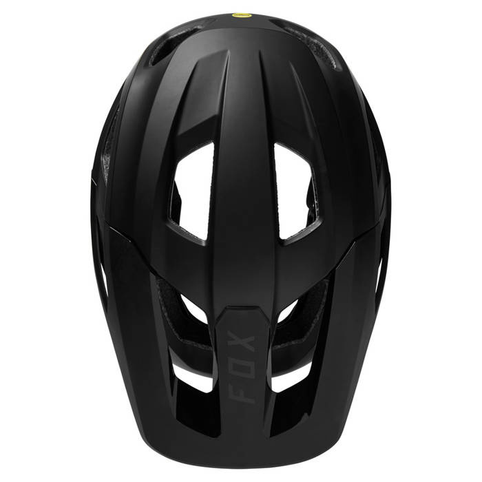 Kask rowerowy dla dzieci cross offroad mtb FOX Mainframe czarny/czarny Junior