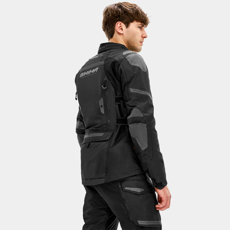 Kurtka motocyklowa SHIMA DUNE BLACK czarny