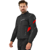 Kurtka motocyklowa tekstylna miejska/turystyczna Shima RUSH 2.0 czerwony